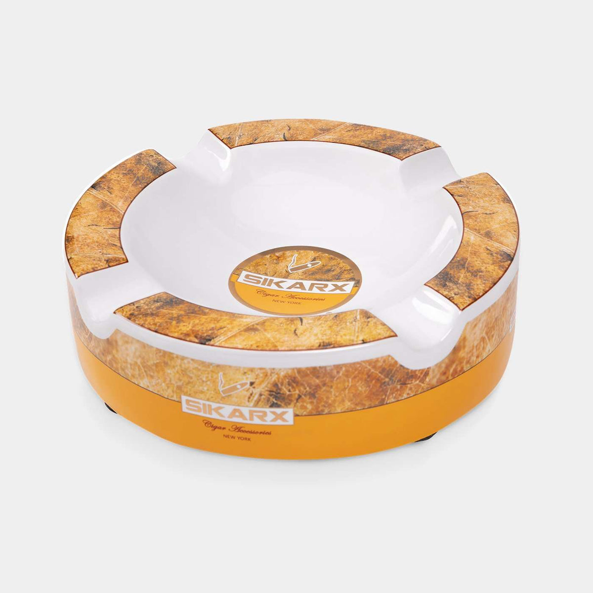 Sikarx Round Ashtray Yellow - SIKARX