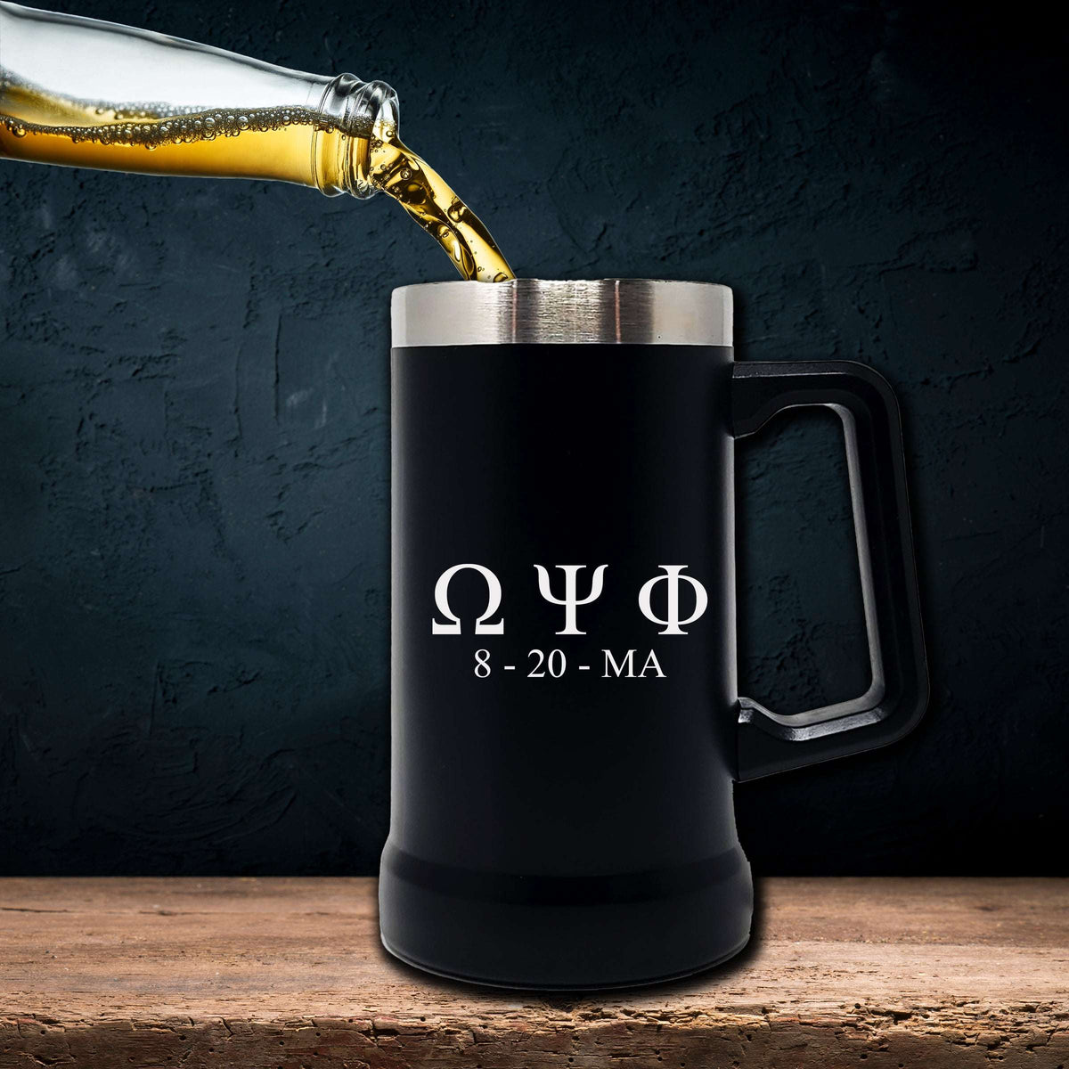 Personalized Stainless Steel Beer Mug - SIKARX