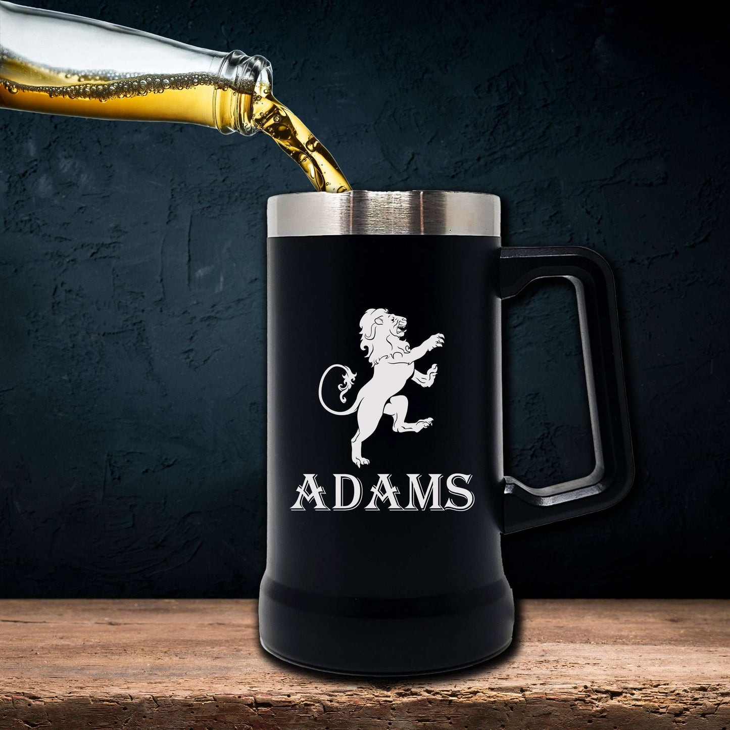 Personalized Stainless Steel Beer Mug - SIKARX