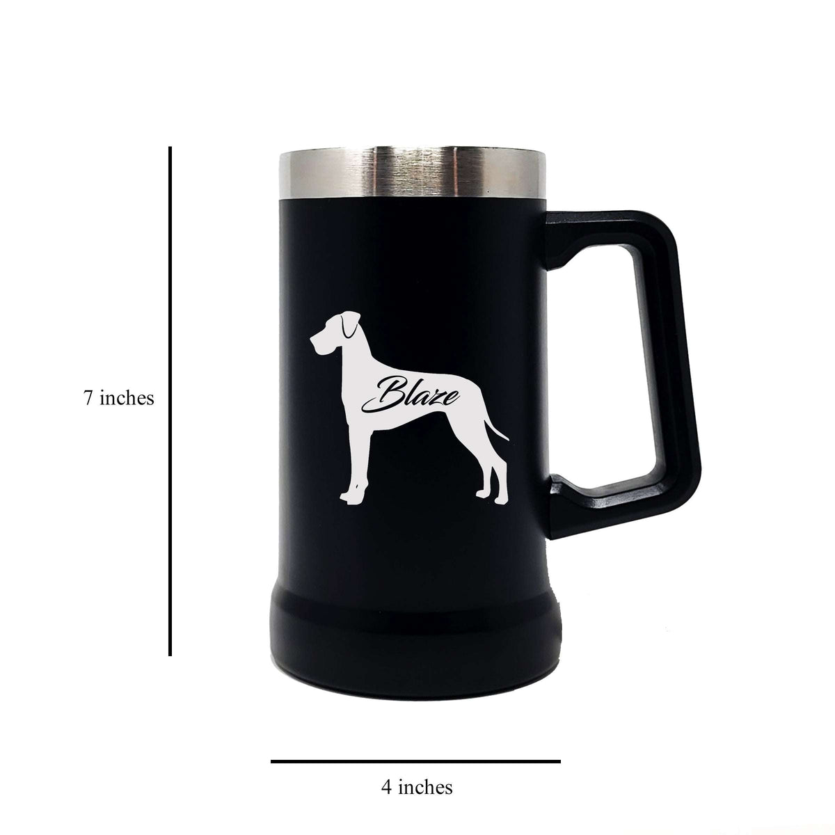Personalized Stainless Steel Beer Mug - SIKARX