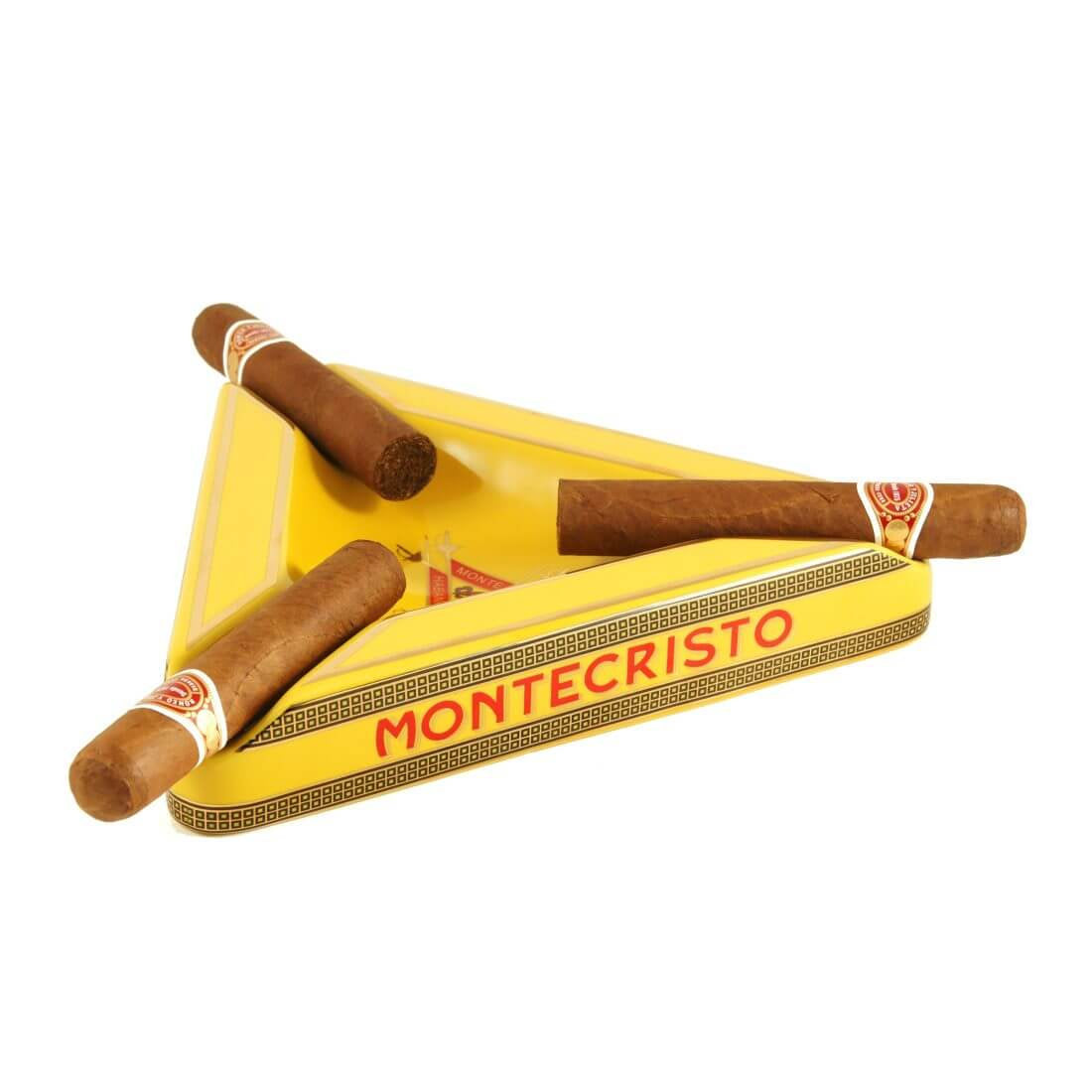 Stunning Triangle Montecristo Cigar Ashtray - SIKARX