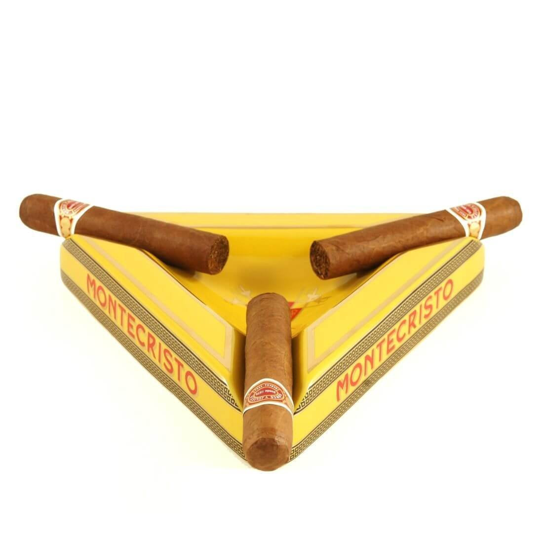 Stunning Triangle Montecristo Cigar Ashtray - SIKARX