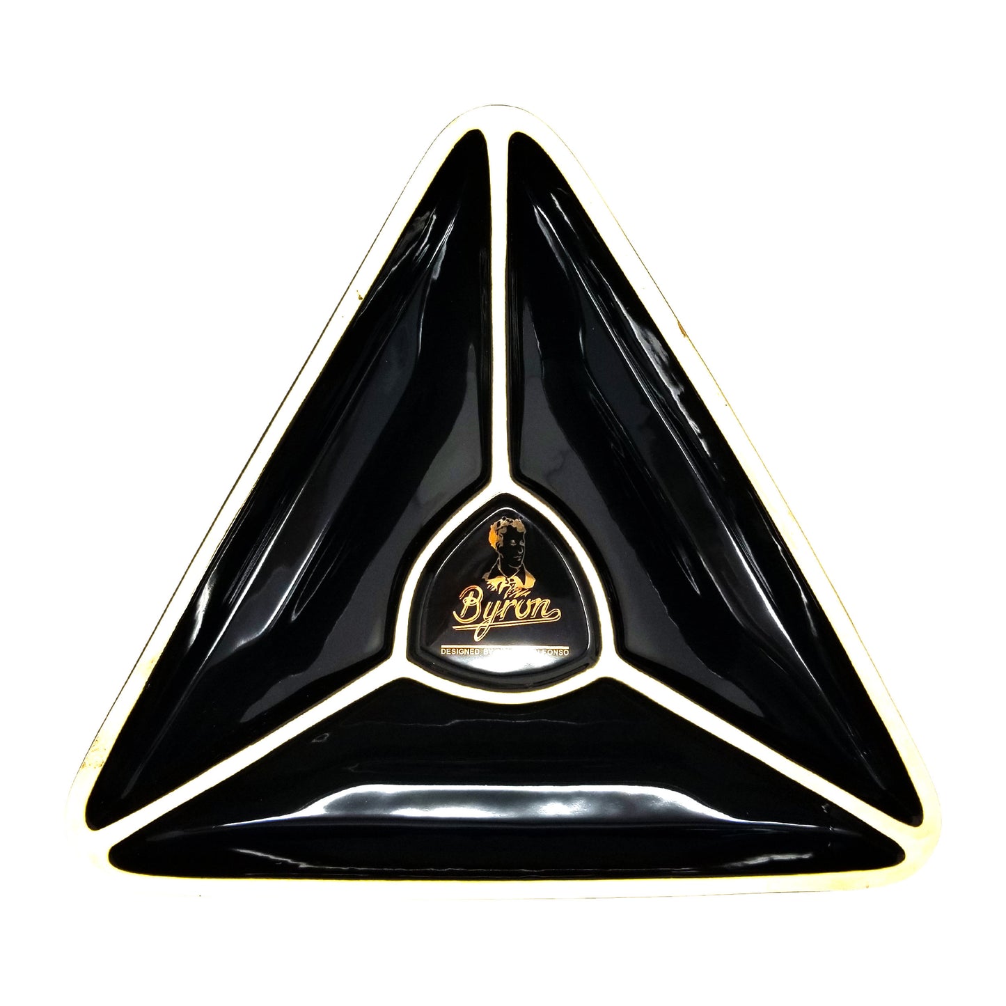 Personalized Cigar Ashtray Triangle Montecristo by Byron Gifts for men -Grandfather, Christmas - Wedding - Anniversary - Engraved Ash Tray - SIKARX