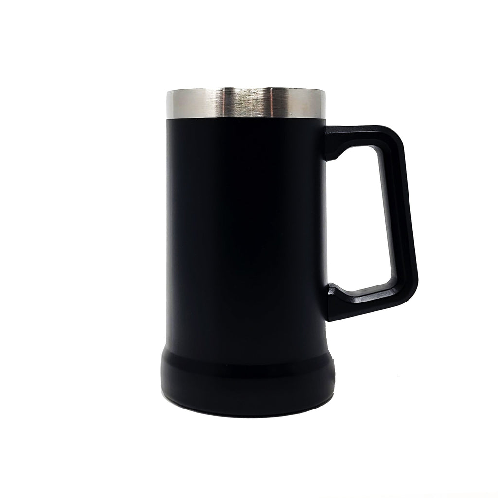 28oz Black Stainless Beer Mug