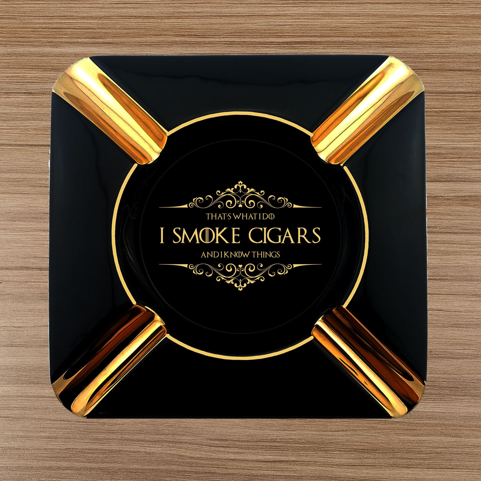 Quad Black Diamond — side-engraving preview base (standard centerpiece)