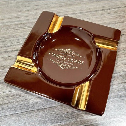 Quad Brown — side-engraving preview base (standard centerpiece)