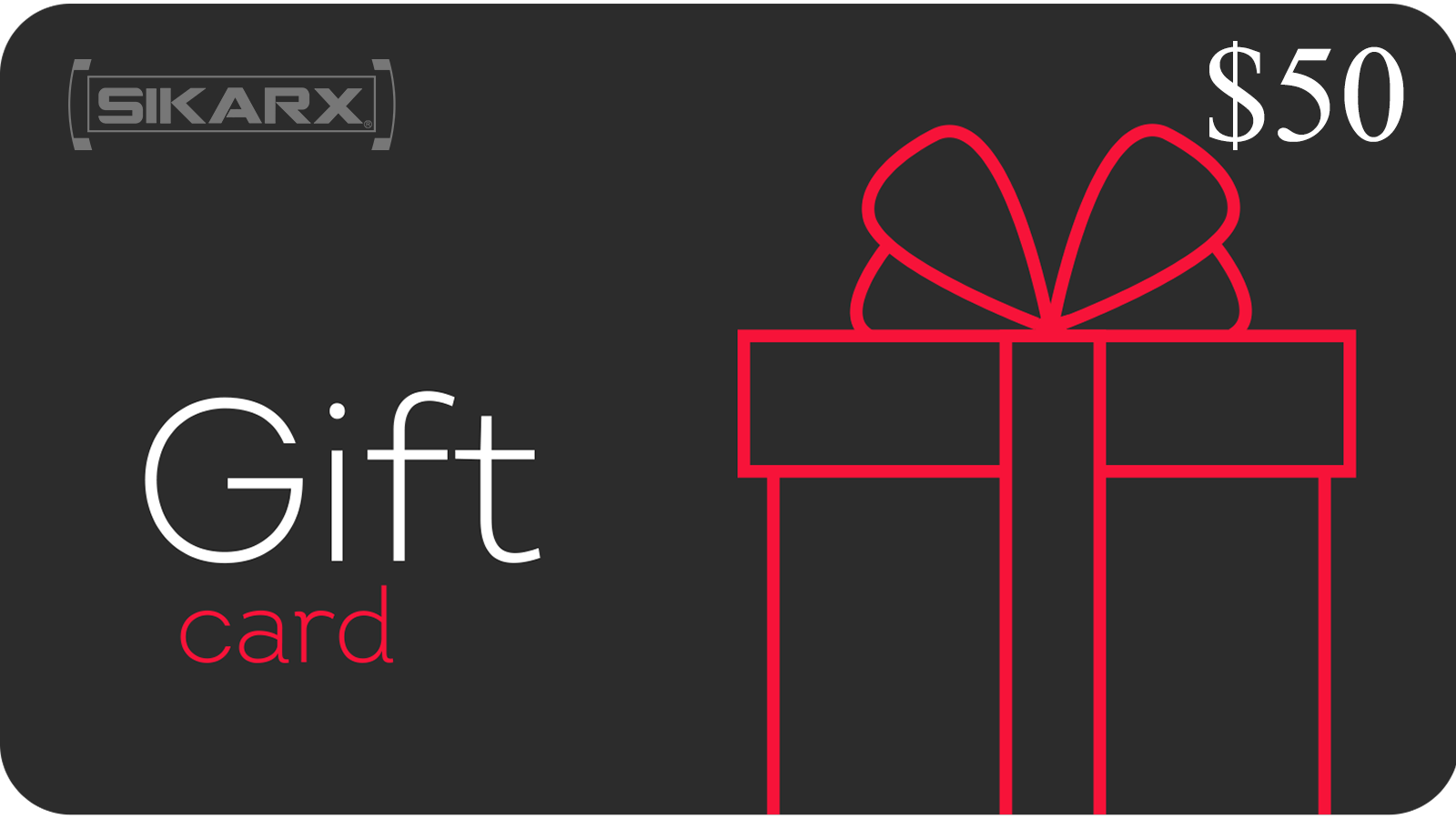Sikarx Gift Card - SIKARX