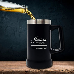 Personalized Stainless Steel Beer Mug - SIKARX