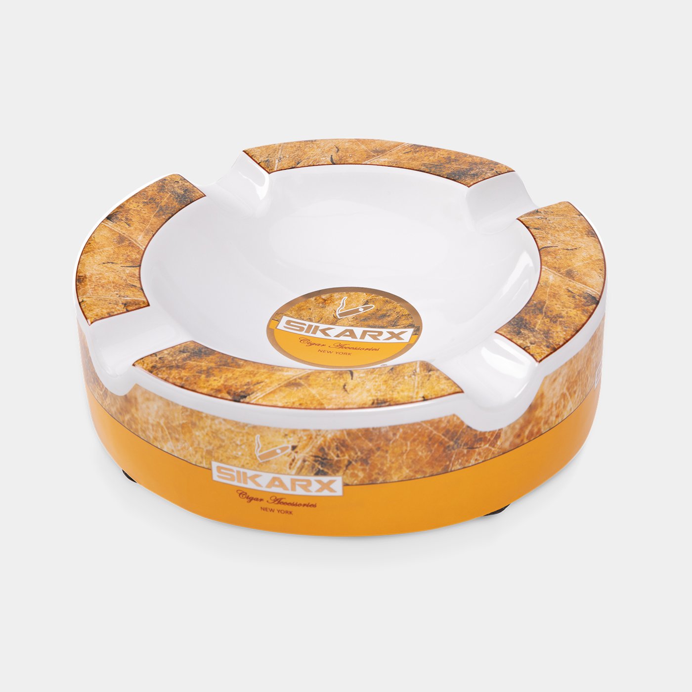 Sikarx Round Ashtray Yellow - SIKARX