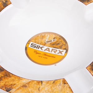 Sikarx Round Ashtray Yellow - SIKARX