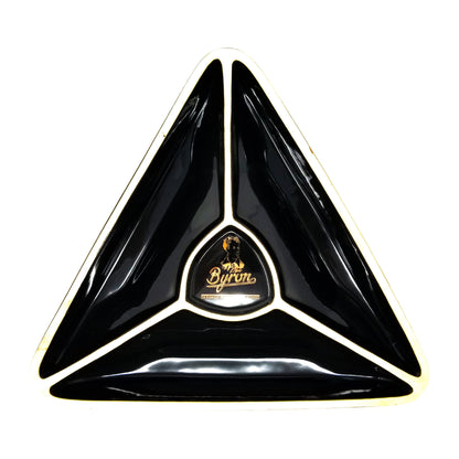 Personalized Cigar Ashtray Triangle Montecristo  by Byron  Gifts for men -Grandfather, Christmas - Wedding - Anniversary - Engraved Ash Tray - SIKARX